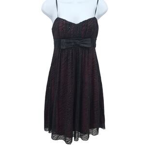 Ruby Rox Vintage Y2K Sparkling Fairy grunge dress SZ Small whimsigoth Party Red